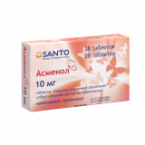 Асменол 10 мг № 28 табл. жев.
