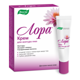 Лора, крем для контура глаз 15 гр, туба, (с пептидами)