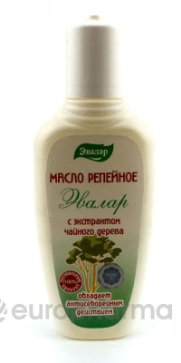 Репейное масло 100 мл, с экстр. чайного дерева Репейное масло 100 мл, с экстр. чайного дерева