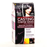 Casting Greme Gloss краска для волос Черная ваниль тон 100