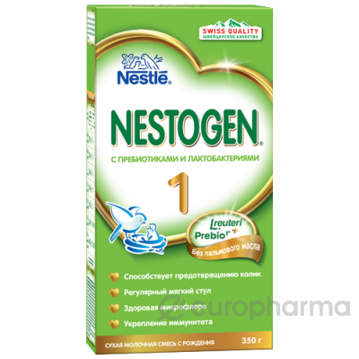 Nestle смесь Nestogen 1 молочная для детей с 0 месяцев 350 г