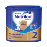 Nutrilon смесь Premium 2 молочная для детей с 6 месяцев 400 г