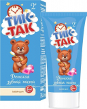 Тик-Так зубная паста Bubble gum 2+50 мл