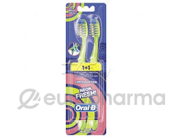 Oral-B зубная щетка Neonfresh 40 мягкий 2 шт (бонус 1+1) Oral-B зубная щетка Neonfresh 40 мягкий 2 шт (бонус 1+1)