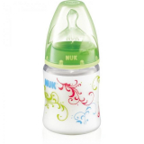 Nuk бутылочка с 0 месяцев силиконовая 150 мл