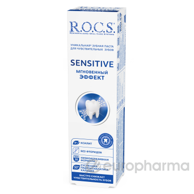 Rocs зубная паста Sensitive для чувствительных зубов 94 гр