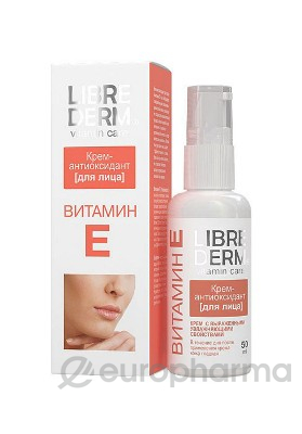 LIBREDERM крем-антиоксидант для лица витамин Е 50 мл LIBREDERM крем-антиоксидант для лица витамин Е 50 мл