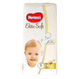 Huggies подгузники Elite Soft 5 (12-22 кг) № 56 шт