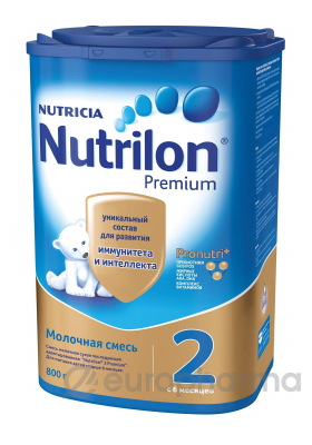 Nutrilon смесь Premium 2 для детей с 6 месяцев 800 г