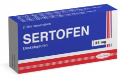 Сертофен 25 мг №20 табл