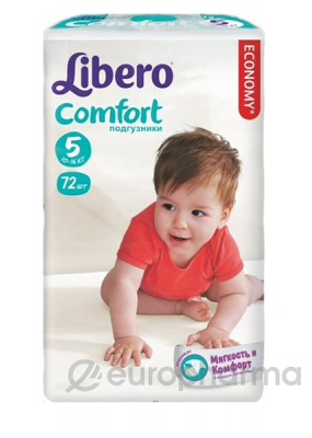 Libero Подгузники NEW Comfort Maxi Plus`72 (5) эконом (5529) Libero Подгузники NEW Comfort Maxi Plus`72 (5) эконом (5529)