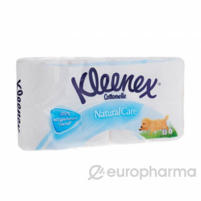 Клинекс туалетная бумага Natural Cottonelle 8х5