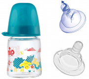 NIP соска для бутылочек для детей с 6 месяцев силиконовая № 2 шт
