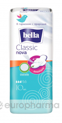 Bella Прокладки Classic Nova №10 Bella Прокладки Classic Nova №10