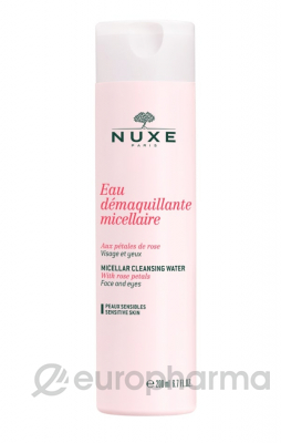 Nuxe вода мицелярная с лепестками роз для снятия макияжа 200 мл