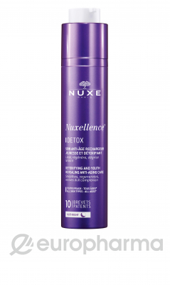Nuxe флюид ночной для сияния и детоксикации кожи NUXELLNCE&DETOX 50 мл