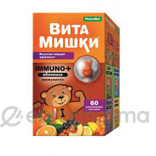 ВитаМишки Immuno+ №60 жев.пастилки ВитаМишки Immuno+ №60 жев.пастилки