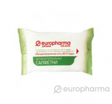 Europharma cалфетки влажные для детей 64 шт