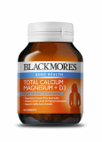 Blackmores Total Calcium + Mag + D3  кальций+магний+витамин D3 (Суставы + кости) №60