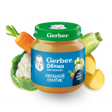 Gerber пюре овощной салатик детское 130 г