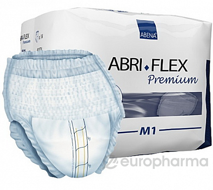 Подгузники анатомические "все в одном" Abri-Flex Premium M1 №14 Подгузники анатомические "все в одном" Abri-Flex Premium M1 №14
