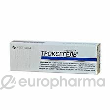 Троксегель-КМП 2%, 40 гр, гель Троксегель-КМП 2%, 40 гр, гель