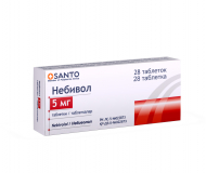 Небивол 5 мг №28, табл