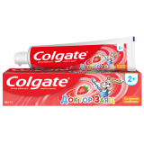 Colgate зубные пасты детские "Заяц клубника" 50 мл