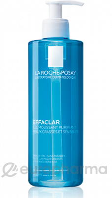 La Roche гель-мусс очищающий для жирной проблемной кожи Эффаклар 400 мл
