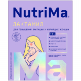 NutriMa питание Лактамил на молочной основе для повышения лактации и у кормящих женщин 350 г