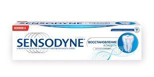Sensodyne зубная паста Восстановление и Защита Отбеливающий 75 мл