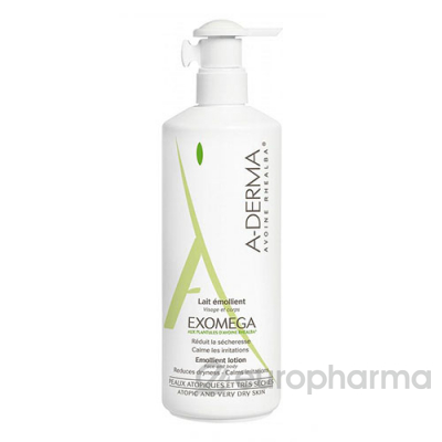 A-Derma Exomega лосьон стерильный D.E.F.I.400 мл (легкая текстура) A-Derma Exomega лосьон 400 мл (легкая текстура) A-Derma Exomega лосьон стерильный D.E.F.I.400 мл (легкая текстура) A-Derma Exomega лосьон 400 мл (легкая текстура)