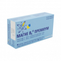 Магне В6 Премиум № 60 табл покрытые оболочкой