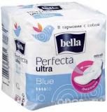 Bella прокладки Perfecta Blue №10+10 (деш.на 50%)