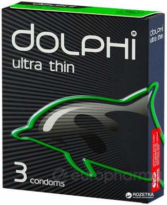 Dolphi презервативы ультратонкие № 3 шт
