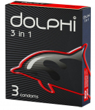 Dolphi презервативы 3 в 1 № 3 шт