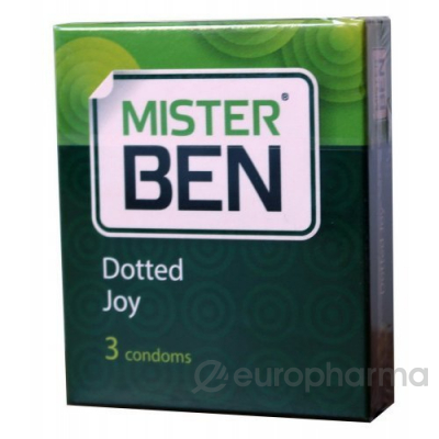 MISTER BEN презервативы точечные № 3 шт