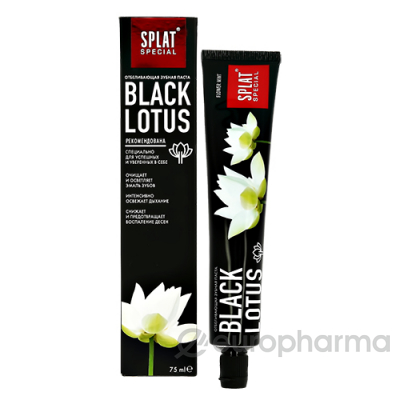 Splat зубная паста Special Black Lotus 75 мл