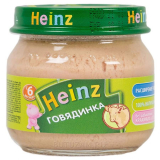Heinz пюре говядина для детей с 6 месяцев 80 г