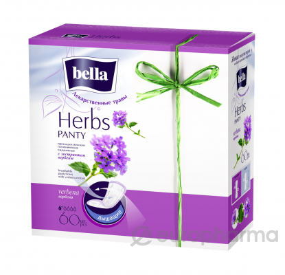 Bella прокладки ежедневные Panty Herbs Verbena №50+10(вербена)