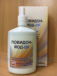 Повидон-йод DF раствор 100 мл Повидон-йод DF раствор 100 мл