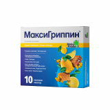 МаксиГриппин® порошок мед-лимон 5 г № 10 саше