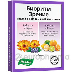 Биоритм зрение 24 день/ночь № 32 Биоритм зрение 24 день/ночь № 32