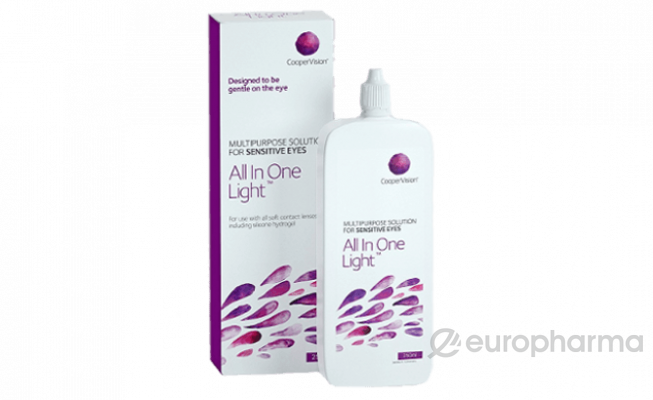 Раствор для линз Sauflon All in one light 250 мл Раствор для линз Sauflon All in one light 250 мл