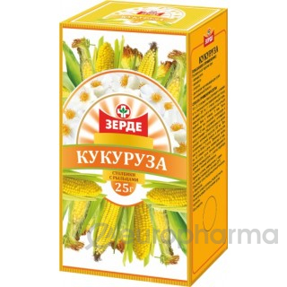 Фито чай Кукуруза (столбики с рыльцами) 25г (Зерде)