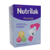 Nutrilak смесь Premium 1 молочная сухая для детей с 0 месяцев 600 г