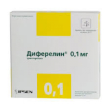 Диферелин 0,1 мг, №1, шприц