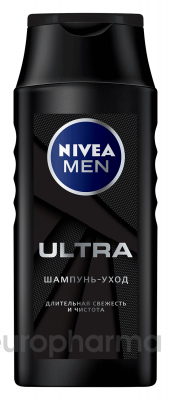 Nivea шампунь уход Ultra Men 250 мл