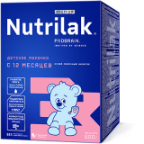 Nutrilak смесь Premium 3 молочный сухой для детей с 12 месяцев 600 г