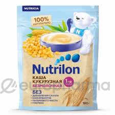 Nutrilon каша кукурузная безмолочная для детей с 5 месяцев 180 г